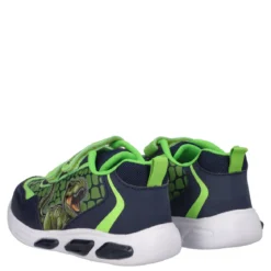 Sneakers Bambino Verdi T-Rex con Luci