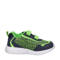 Sneakers Bambino Verdi T-Rex con Luci
