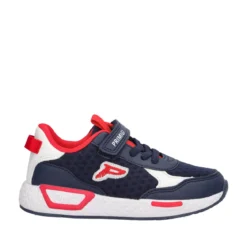 Sneakers Bimbo Blu e Rosse
