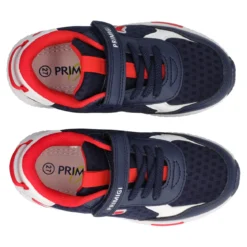 Sneakers Bimbo Blu e Rosse