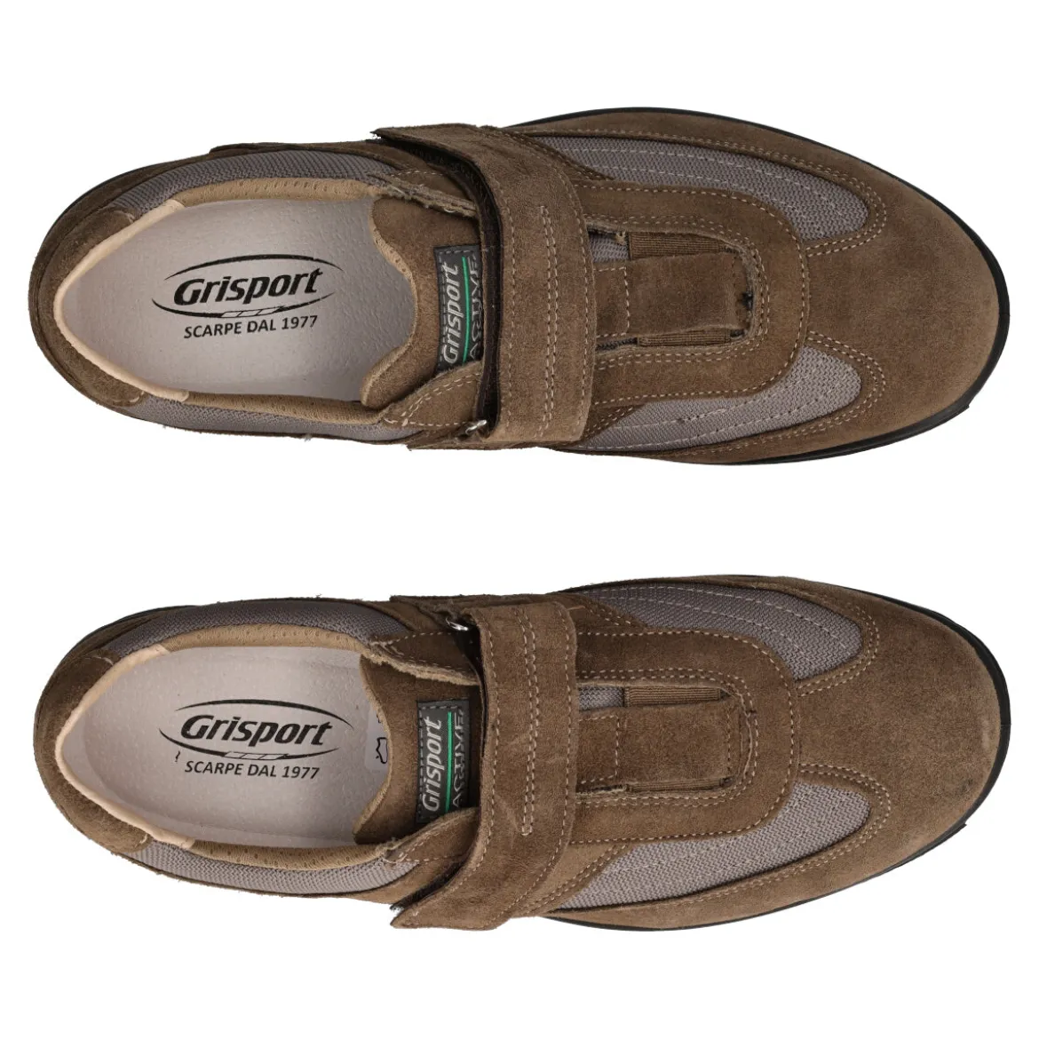 Sneakers Comode Uomo Taupe