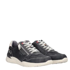 Sneakers con Zip Uomo Navy