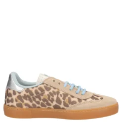 Sneakers Donna Beige Animalier