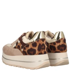 Sneakers Donna Beige e Animalier
