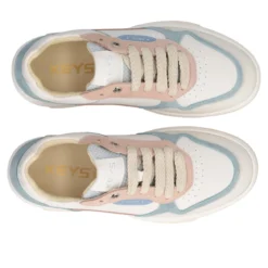 Sneakers Donna Bianche, Azzurre e Rosa