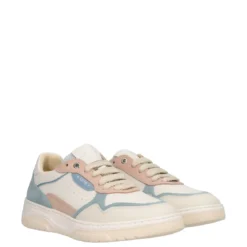Sneakers Donna Bianche, Azzurre e Rosa