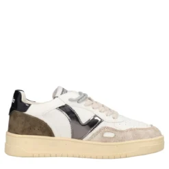 Sneakers Donna Bianche, Beige e Verdi