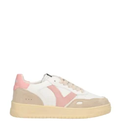Sneakers Donna Bianche, Beige e Rosa