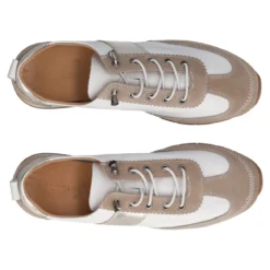 Sneakers Donna Bianche e Beige