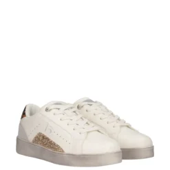 Sneakers Donna Bianche e Oro