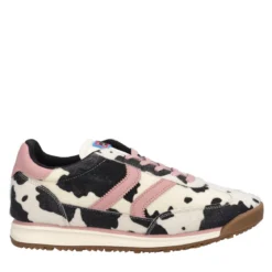 Sneakers Donna Bianche, Nere e Rosa