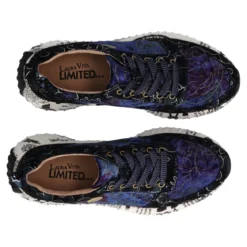 Sneakers Donna Blu in Pelle