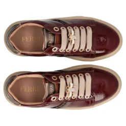 Sneakers Donna Bordeaux