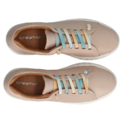 Sneakers Donna Cipria in Pelle