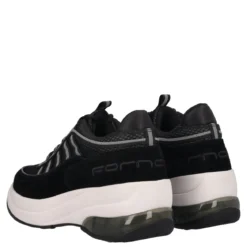 Sneakers Donna Nere con Zeppa 6 cm