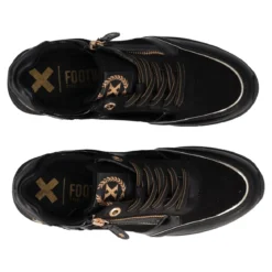 Sneakers Donna Nere e Oro