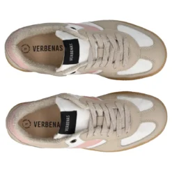 Sneakers Donna Nude, Bianche e Rosa