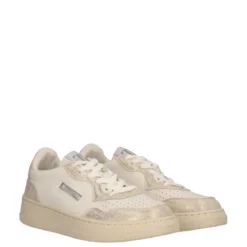 Sneakers Donna Off White e Oro