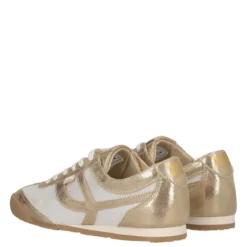Sneakers Donna Oro e Bianche