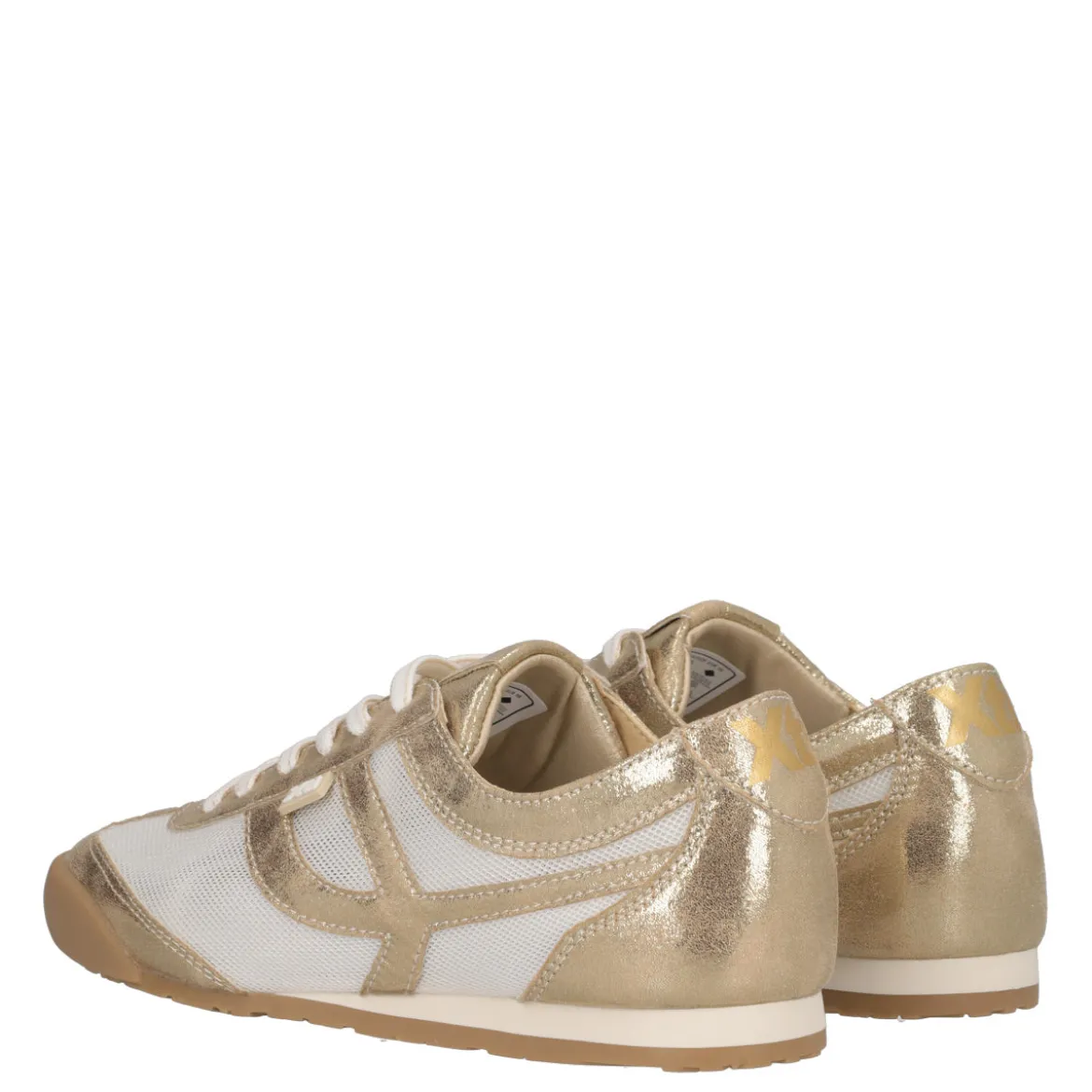 Sneakers Donna Oro e Bianche