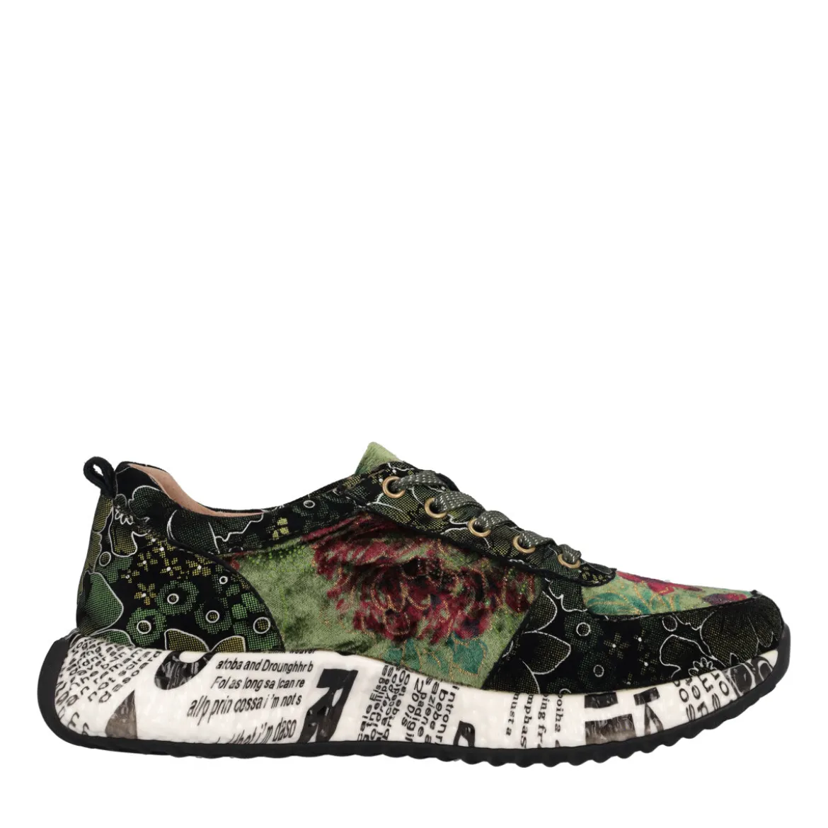 Sneakers Donna Verdi in Pelle