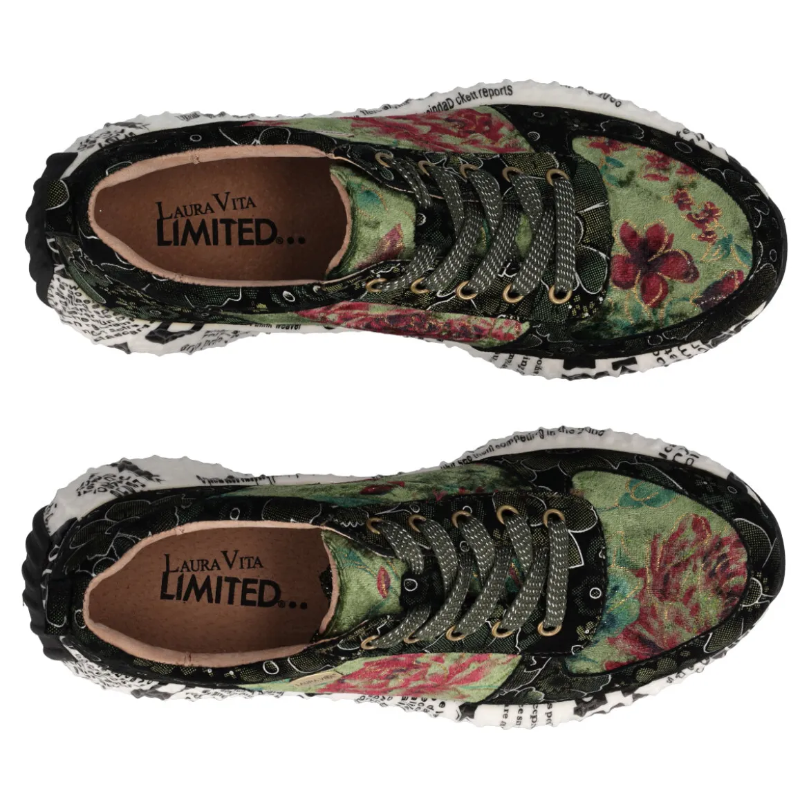 Sneakers Donna Verdi in Pelle