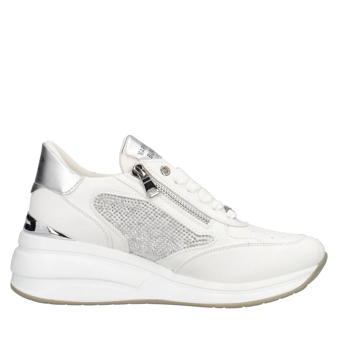 Sneakers Donna Wht Zeppa