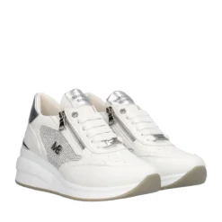 Sneakers Donna Wht Zeppa