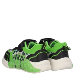 Sneakers Minecraft Verdi con Luci