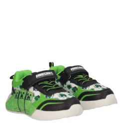 Sneakers Minecraft Verdi con Luci