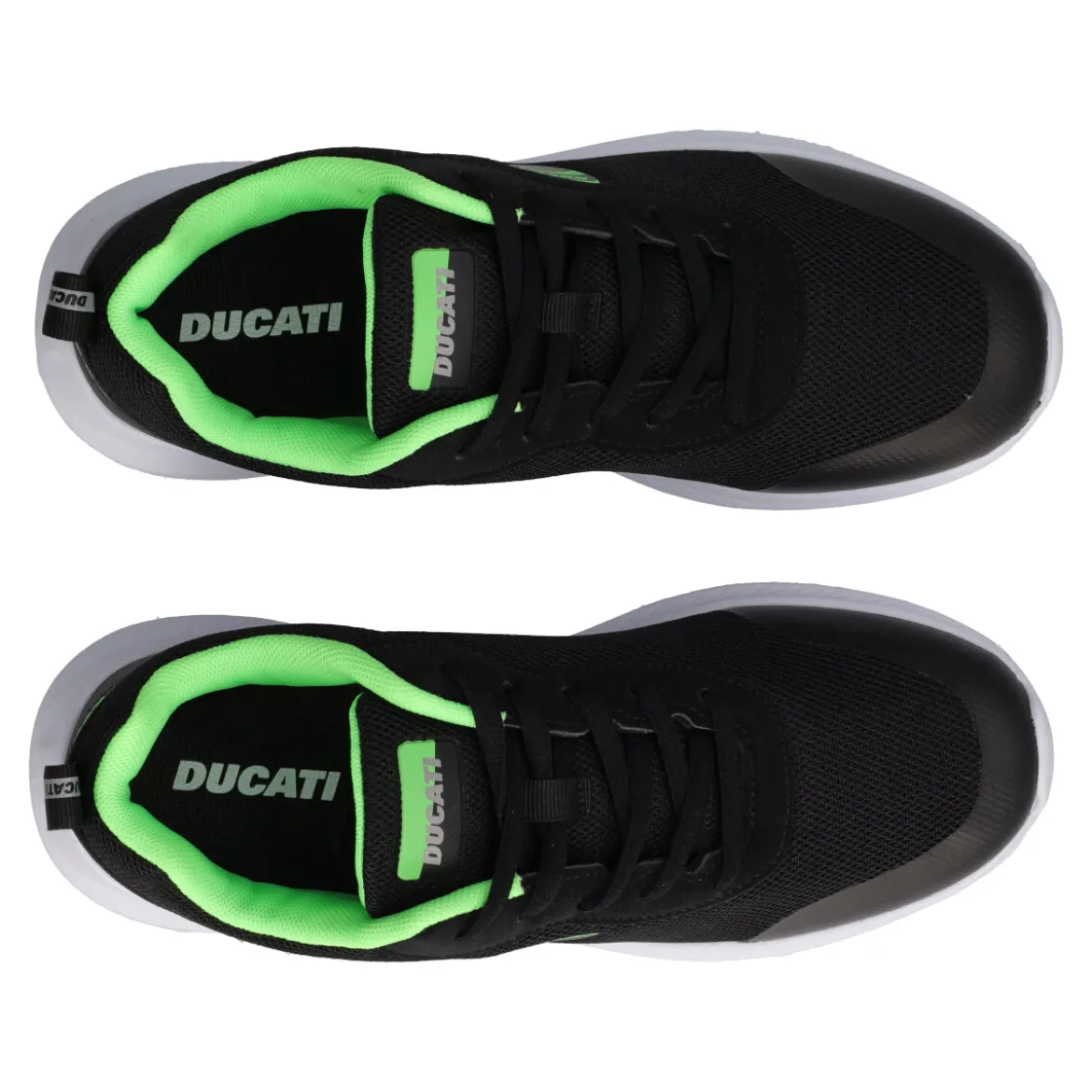 Sneakers Ragazzi Nere e Verdi