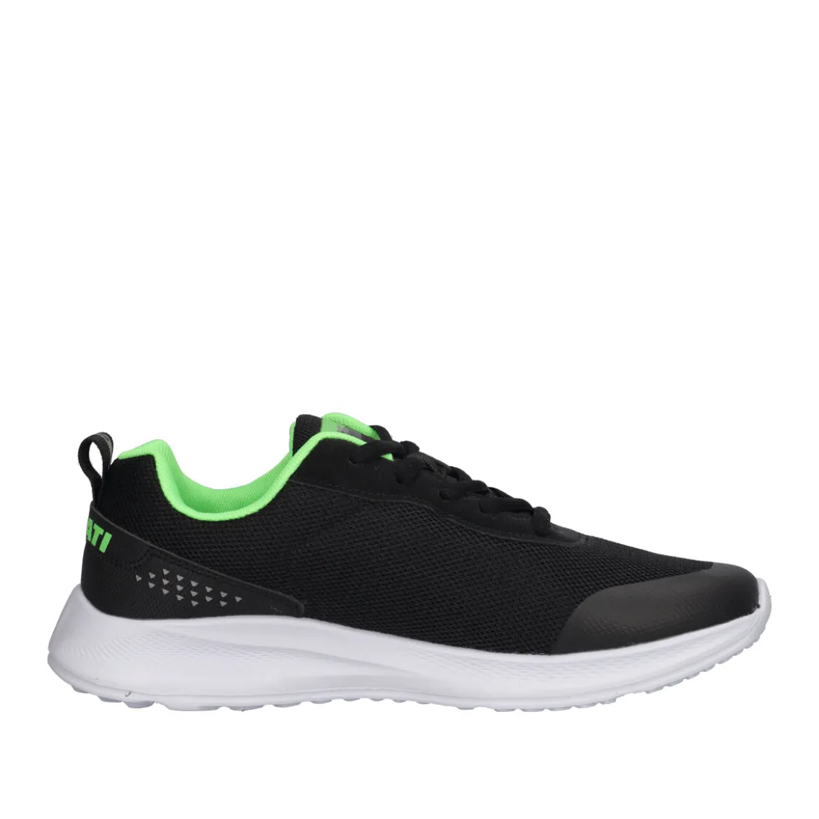 Sneakers Ragazzi Nere e Verdi