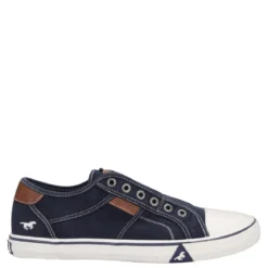 Sneakers Slip-on Uomo Blu Denim