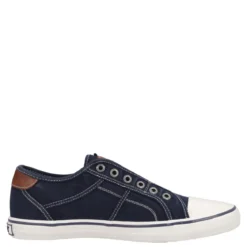 Sneakers Slip-on Uomo Blu Denim