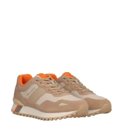 Sneakers Uomo Beige e Arancio