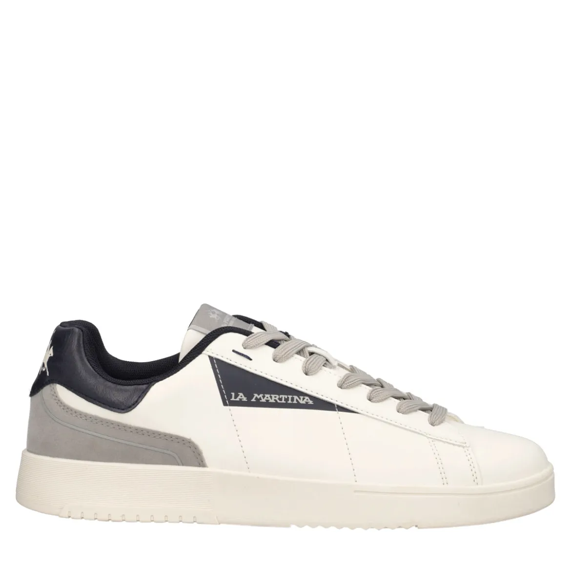 Sneakers Uomo Bianche, Blu e Grigie