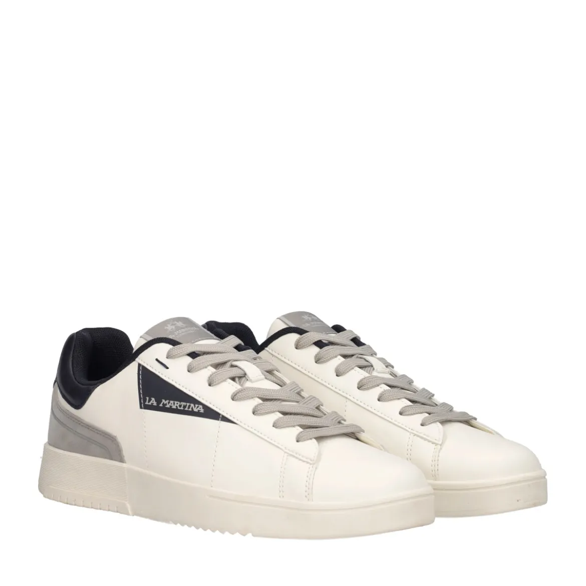 Sneakers Uomo Bianche, Blu e Grigie