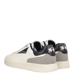 Sneakers Uomo Bianche, Blu e Grigie
