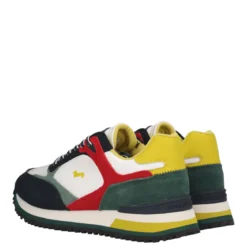 Sneakers Uomo Bianche, Blu, Rosse e Gialle