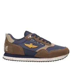 Sneakers Uomo Blu e Marroni