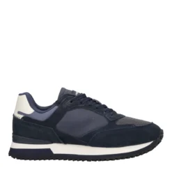 Sneakers Uomo Blu in Pelle