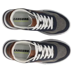 Sneakers Uomo Grigie e Blu