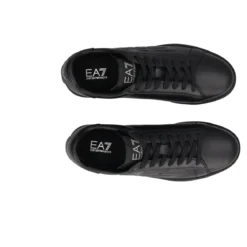 Sneakers Uomo Nere in Pelle