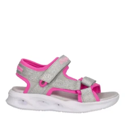 SOLA GLOW SANDAL Sandali Bambina Argento e Fucsia