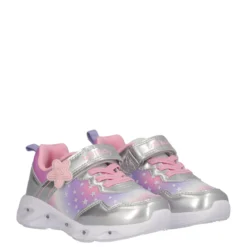 STELLA Sneakers Bambina Argento con Luci