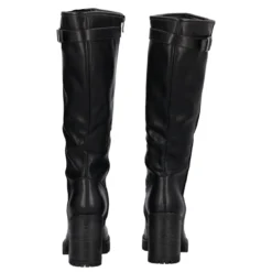 Stivale Donna Nero Tacco largo