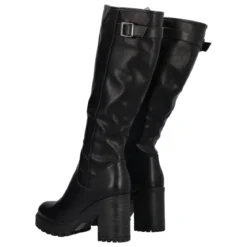 Stivale Donna Nero Tacco largo