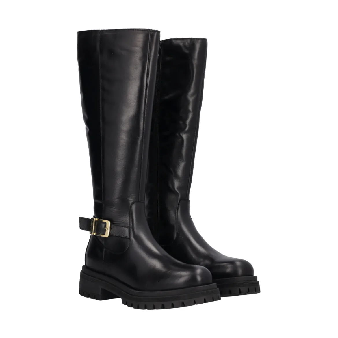 Stivale in pelle gambale 30 cm