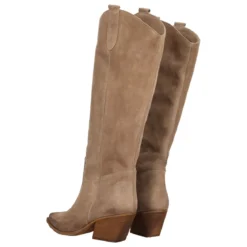 Stivale Taupe Texano in Pelle