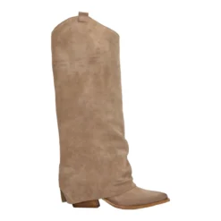Stivale Texano Donna Taupe
